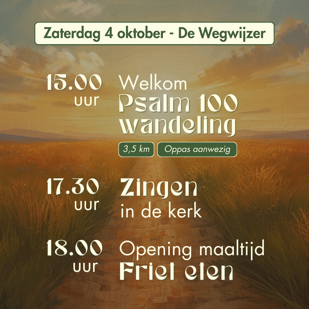 Aanmelden Gemeentedag 2025