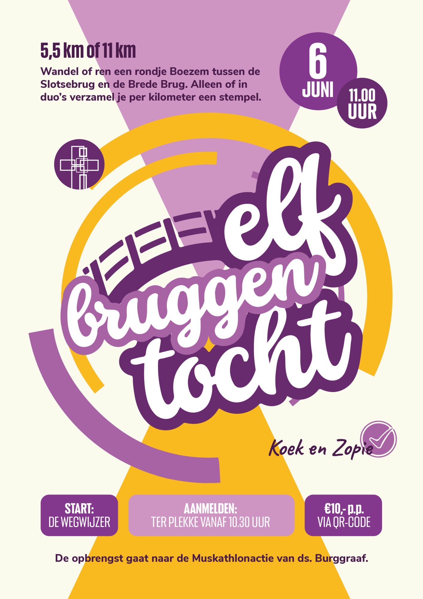 Elfbruggentocht op zaterdag 6 juni
