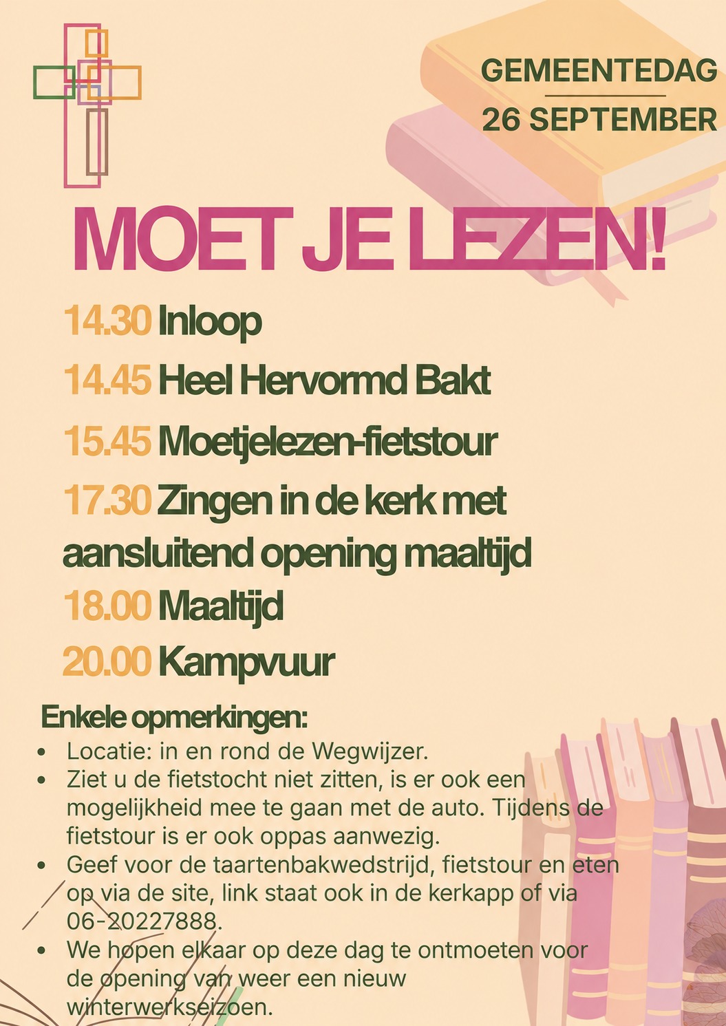 Aanmelden Gemeentedag 2026