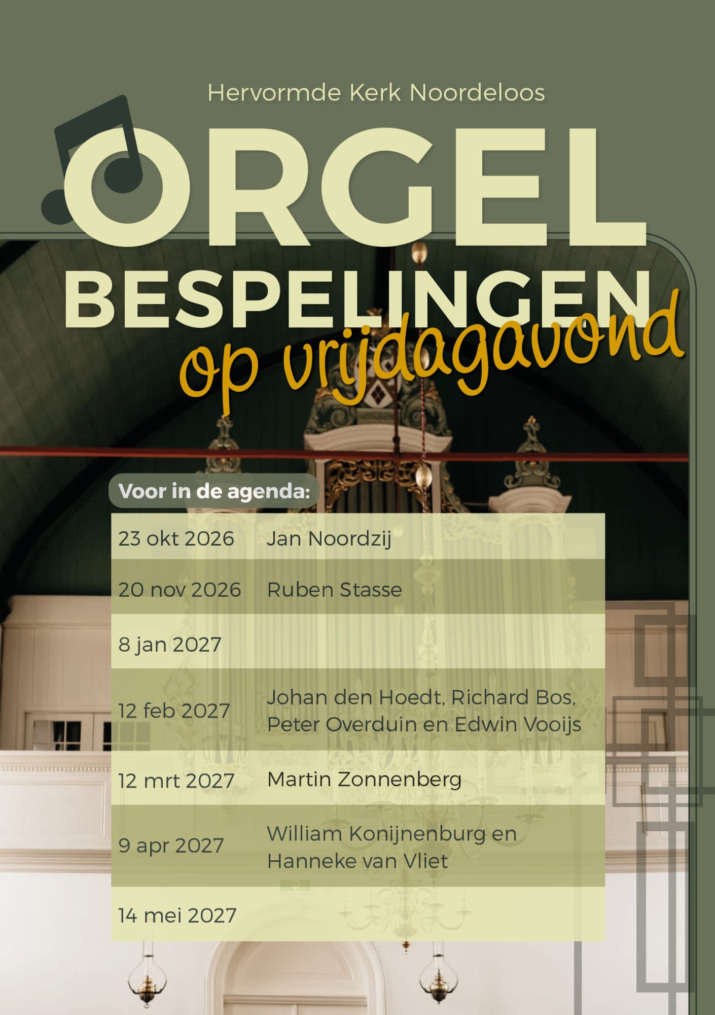 Orgelbespelingen